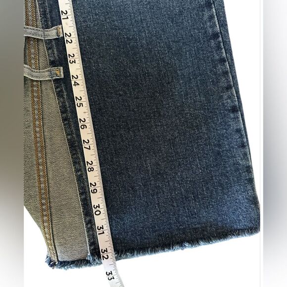 Vintage L.E.I Medium Wash Denim Maxi Skirt Juniors Size 5. Y2K. Western. Chic - Picture 3 of 6